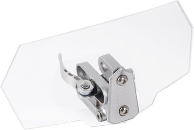 Motor Winddeflector - Voorruit Versteller - Veiliger Rijden - Verstelbare Houder - Universele Pasvorm - Transparant