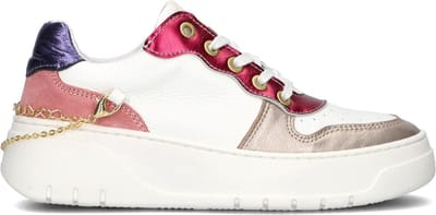 Develab 41882 Lage sneakers - Leren Sneaker - Meisjes - Goud - Maat 37