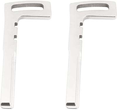 Dailygoods- Sleutelblad Set van 2 - Compatibel met A-Class/B-Class/C-Class - Vervangend Sleutelonderdeel - Eenvoudige Installatie - Duurzaam Legeringmateriaal - Autosleutel