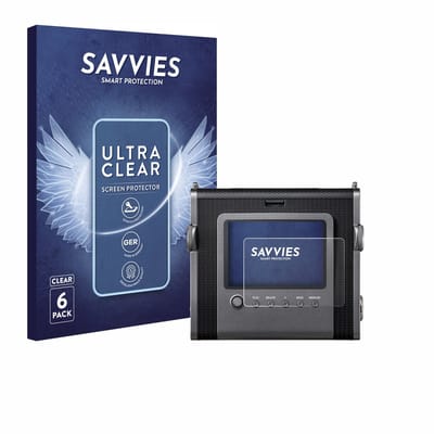 Savvies - Screenprotector voor Fujifilm Instax Wide Evo - Folie Beschermfolie transparant 6 Stuks