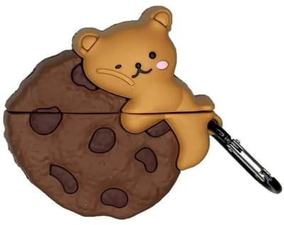 Hoesje voor Airpods Pro 1/2 Case Beschermhoes Cover Cookie Bear