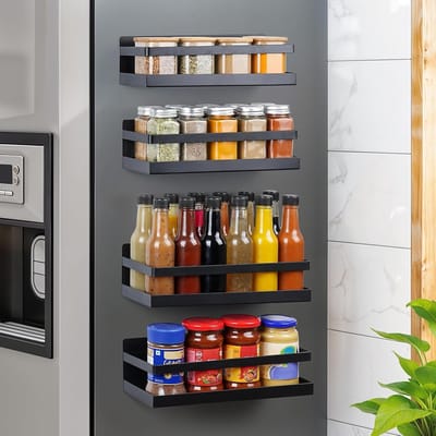 Magnetisch Specerijen Rek voor Keuken - Organiseer Jouw Keuken Ruimte met Stijl