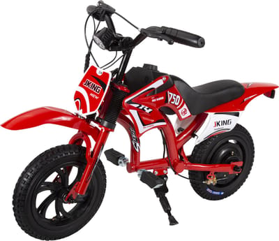 DBS C6 Elektrische Kinder Crossmotor – 300W – tot 16 km/u – 12 Inch – voor kinderen van 3–12 jaar – Rood