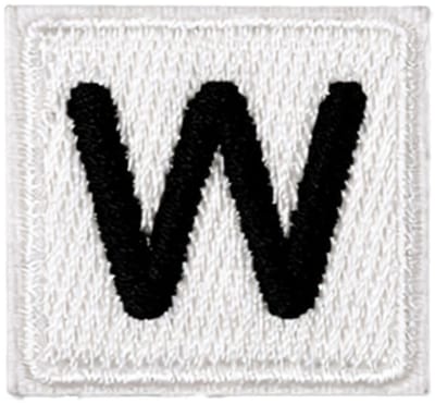 Fjesta© Oeteldonk embleem - Scrabble stijl letter W