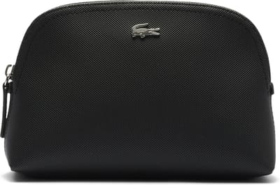 LACOSTE Cosmetische tas Anna Make Up Pouch Noir Krema Zwart