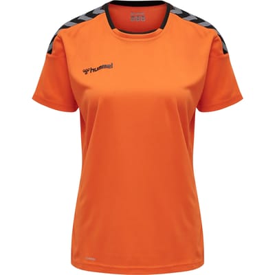 Hummel Authentic Poly Shirt Dames - sportshirts - oranje - Vrouwen