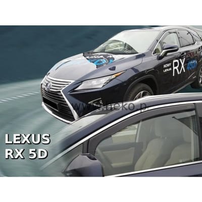 J&J AUTOMOTIVE | Heko Deflecteurs d'air Déflecteurs de Vent Pour Lexus RX 4 5P. Berlina 2015-2022