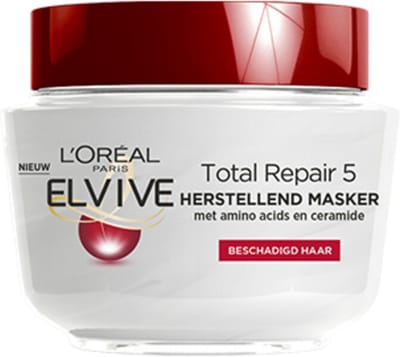 3x L'Oréal Elvive Total Repair 5 Haarmasker 300 ml