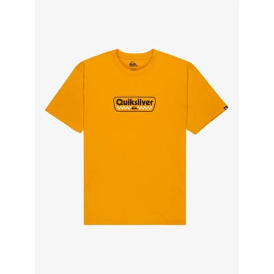 Quiksilver Ev Starting Grid T-shirt Met Korte Mouwen Geel L Man
