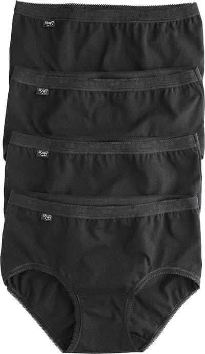 sloggi Dames Midi slip 4 pack Basic+