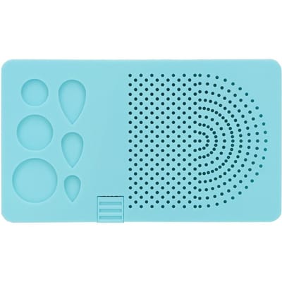 1 Set van Afgeleid Papier Wikkelschijf 20 Wortels Naaldplaat DIY Rastergereedschap(Blauw) blauw