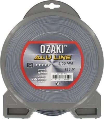 PRAKTISCHE TUIN OZAKI nylon lijn nylon draad voor bosmaaier - Ø: 2 mm - L 126 m