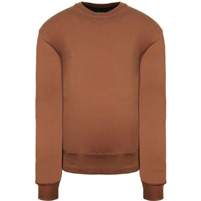 Adidas PW heren bruine basissweater