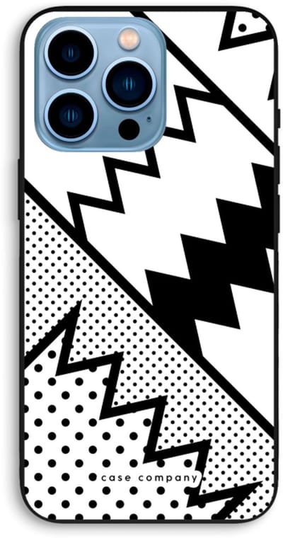 Case Company® - Hoesje geschikt voor iPhone 13 Pro Max hoesje - Pop Art #5 - Biologisch Afbreekbaar Telefoonhoesje - Bescherming alle Kanten en Schermrand