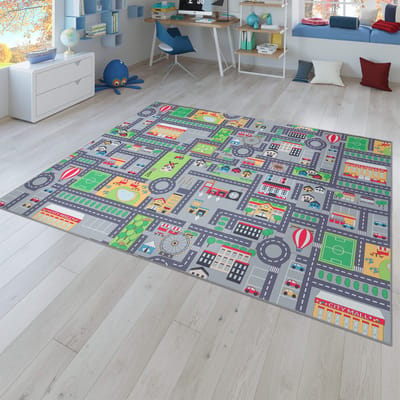 Kinderkamertapijt tapijt jongen meisje kinderkamertapijt baby antislip straat