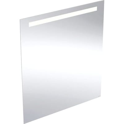 Geberit bathroom mirror 80 cm Basic Square with top lighting