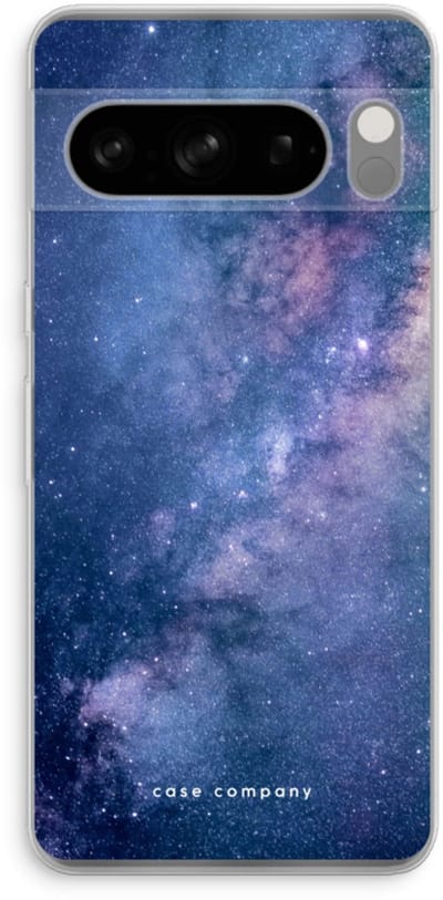 Case Company® - Hoesje geschikt voor Google Pixel 8 Pro hoesje - Nebula - Soft Cover Telefoonhoesje - Bescherming aan alle Kanten en Schermrand