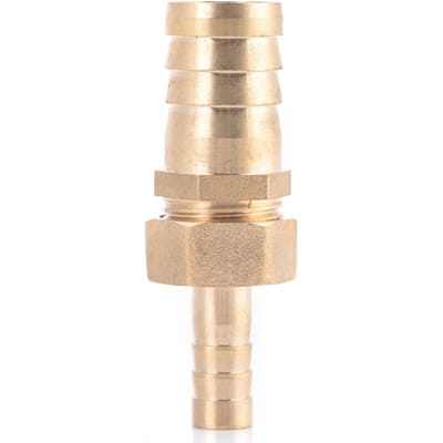 Messing Fitting Slangtuit Staart Verkleiner Verkleinende Stekker Connector(10mm25mm) beige