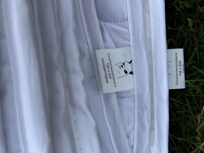 Alpaca dekbed 4-seizoenen 200 x 220 met GOTS gecertificeerd tijk