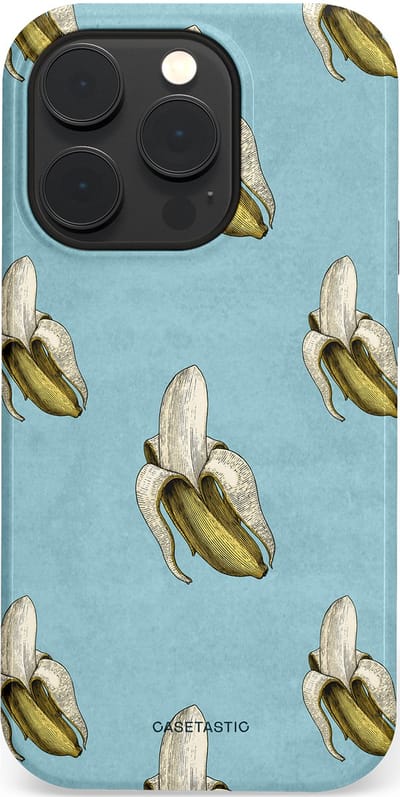 Casetastic Hoesje Geschikt voor Apple iPhone 14 Pro Magsafe - Stijlvolle Beschermende Duo-layer Case - Vintage Fruit Design