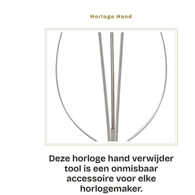 Dailygoods - Horloge Hand Verwijder Tool voor Reparatie