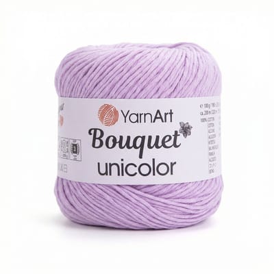 YarnArt Bouquet Unicolor - Katoen Garen - Effen - 100g - 200m - Kleur 3212