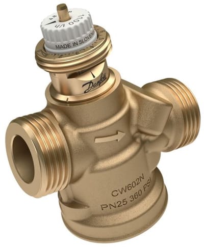 Danfoss drukonafh, Regelventiel ABQM 4,0 DN20HF, 190-1900 l/h, oh, Meetnip, 1''AG, 003Z8224