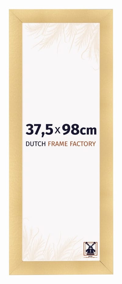 Fotolijst 37,5x98 cm - MDF - Goud Mat - Praag