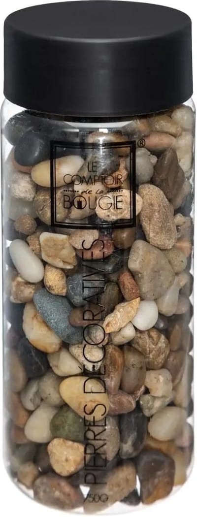 Kleine decoratie/hobby steentjes - 750 gram - bruin mix - Aquarium en vazen vulling