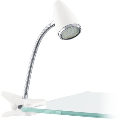 EGLO Riccio 1 - klemspot - 1-lichts - wit/chroom