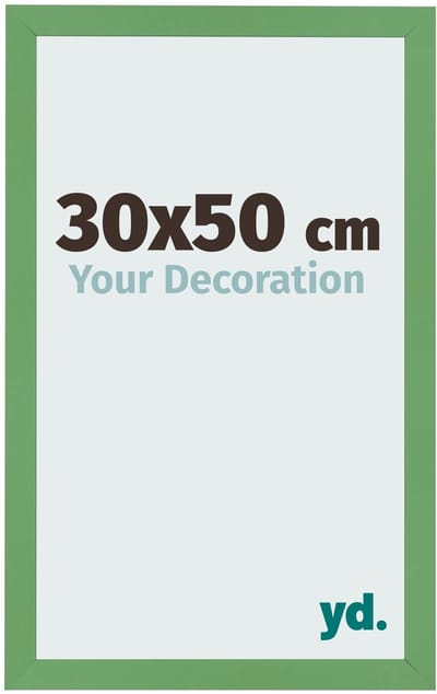Your Decoration - Fotolijst 30x50 cm - MDF - Groen - Bologna