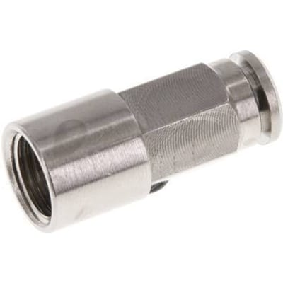 5mm x G1/8'' Messing Insteekfitting Binnendraad NBR [2 Stuks]
