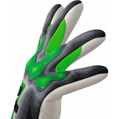 Erima Flex-Ray Match Eco Keepershandschoenen - Grijs / Groen | Maat: 8