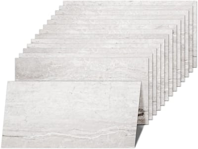 Dailygoods- Pvc-vloerbedekking zelfklevend - Vinyl Tegels - Waterdicht - Antislip - 12 Stuks - Afdekking 2,23 m² - Eenvoudige Montage - Vinyltegels
