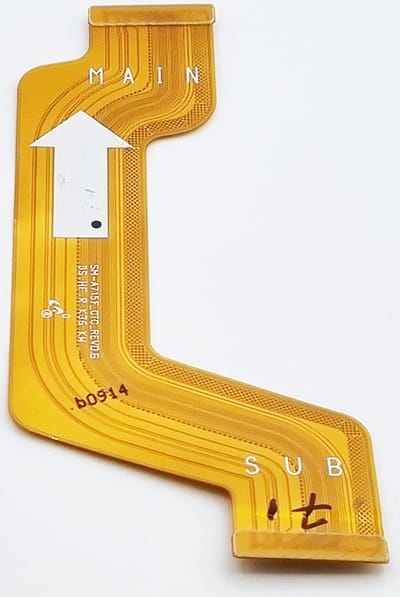 Main Flex Kabel Geschikt voor Samsung Galaxy A71 – Premium – Goud