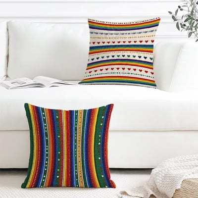 Kussenhoezen - Kussenslopen Sierkussens - Decoratie Woonkamer - Zacht Fluweel - 65 x 65 cm - Kleur 3