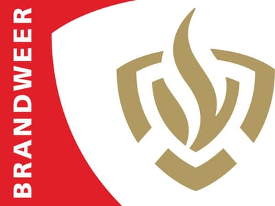 Vlag Brandweer - 150x225 cm - Glanspolyester