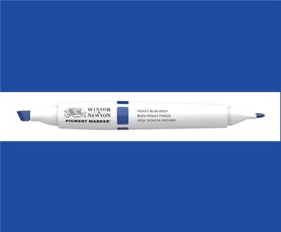 Winsor & Newton Pigment Marker Violet Blue Deep 0202/038