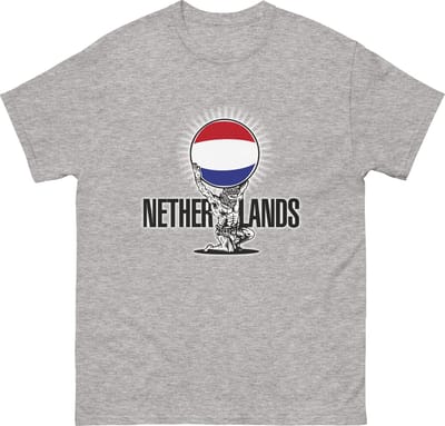 EK Voetbal 2024 T-shirt - Sportgrijs, S