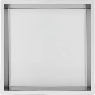 Douchenis - Wandnis - Inbouwnissen - Voor Badkamer & Douche - RVS - 31x31cm