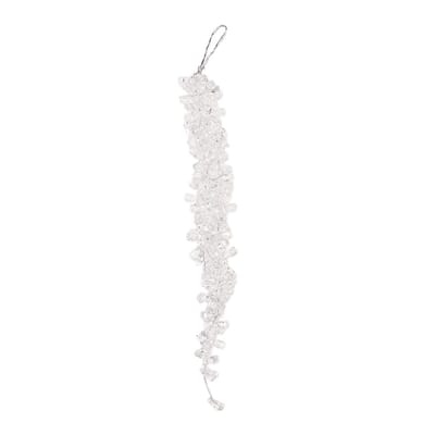 Clayre & Eef Hanger 4x4x30 cm Transparant Kunststof