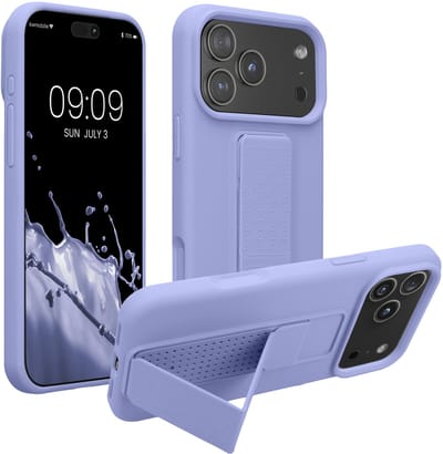 kwmobile back cover voor smartphone - geschikt voor Apple iPhone 17 Pro Max - 1x beschermhoesje van kunststof - In lavendel