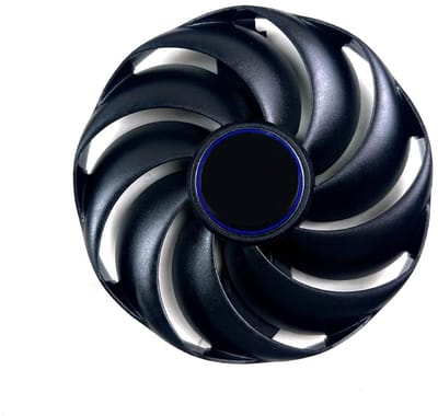 Grafische Kaart Ventilator - Koeler Onderdeel - Component Vervanging - 6-Polige Aansluiting - 90mm Diameter - Zilver