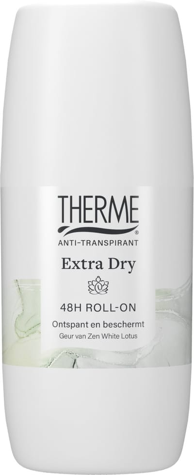 THERME Anti-Transpirant Extra Dry Zen White Lotus Roller - 6 x 60 ml