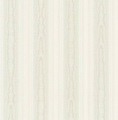Strepen behang Profhome 765871-GU vinylbehang licht gestructureerd met strepen mat groen wit 5,33 m2