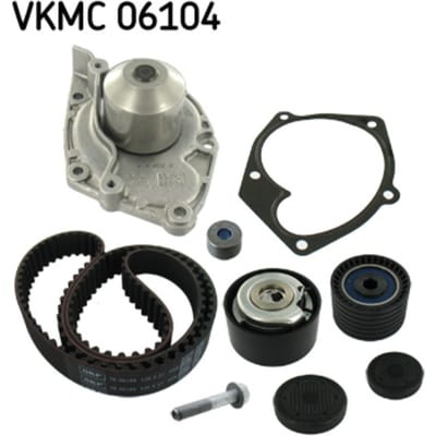 Waterpomp+distributieriem set SKF VKMC 06104