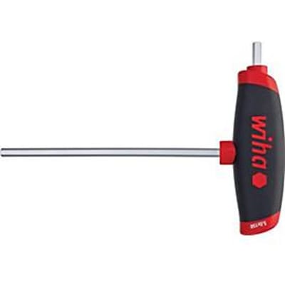 WIHA ComfortGrip binnenzeskantschroevendraaier, SW 6 mm, bladlengte 150 mm, zijaandrijving, mat verchroomd
