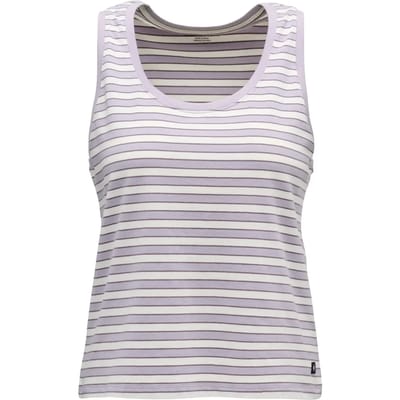 Gestreepte tanktop voor dames Black Diamond