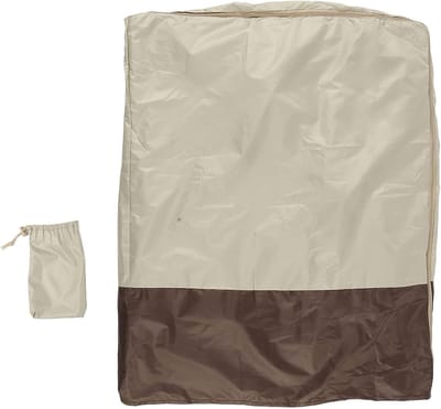 Draagbare Vouwbedhoes van Scheurbestendig Weerbestendig 210D Oxford Stof voor Tuinbed en Strandstoel (85 * 33 * 107cm)
