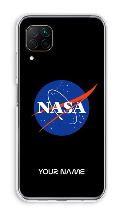 Gepersonaliseerd - Case Company® - Hoesje geschikt voor Huawei P40 Lite hoesje - NASA - Soft Cover Telefoonhoesje - Bescherming aan alle Kanten en Schermrand